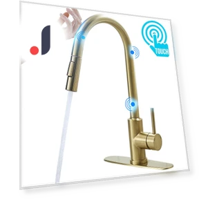 Smart Touch Kitchen Faucet — Smart-Touch Kitchen Faucets, JOHO - CarGear
