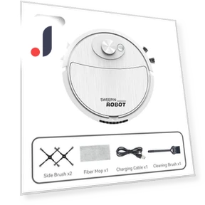 Smart Vacuum Cleaner with USB Charging — Smart Cleaning Robots, JOHO - CarGear