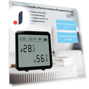 Smart WiFi Temperature and Humidity Sensor — Home Climate Control, Home Of Auto Parts