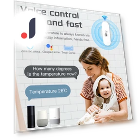 Temperature and Humidity Sensor — Home Climate Control, Tuya