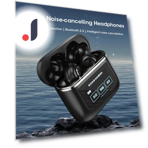 TWS Tour Pro 2 ANC Wireless Earbuds — In-Ear Headphones, NIYE