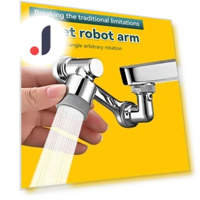 Universal 1440° Rotating Robotic Arm Faucet Extension — Extension Tubes, Wrigleys