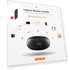 Universal WiFi IR RF Bluetooth Smart Remote Control — Remote Controls, HIMOJO