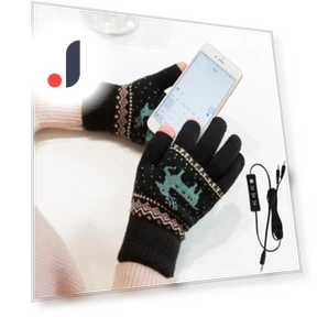USB Heated Touchscreen Gloves — Gloves, Fency K