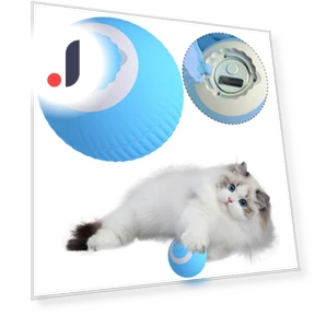 USB Rechargeable Smart Interactive ABS Plastic Self-Rotating Electric Toy Balls — Interactive Animal Companions, 888 Auto Parts Town