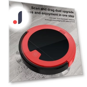 USB Silent Remote Control Sweeping Robot Vacuum — Smart Cleaning Robots, JOHO - CarGear