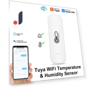 WiFi Temperature and Humidity Sensor — Home Climate Control, Good Household Items