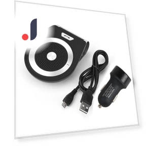 Wireless Bluetooth Hands-Free Car Kit with Sun Visor Clip — Phone Accessories, VehicleKit