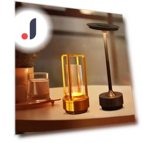 Wireless LED Desk Lamp with Touch Control — Study & Desk Lighting, JOHO