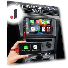 7-inch Car Stereo with Carplay and Android Auto — Stereo Receivers, Auto Launcher