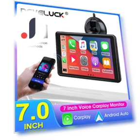 7-inch CarPlay Android Auto Car Radio Multimedia Video Player — Stereo Receivers, Auto Accessories Home