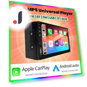 7-inch Carplay Android Auto Player — Stereo Receivers, Auto Accessories Home