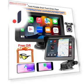 7-inch Portable Touchscreen Car Radio Receiver — Stereo Receivers, Auto Accessories Home