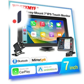 7-inch Portable Wireless CarPlay Android Auto Car Radio Multimedia Video Player — Stereo Receivers, Auto Accessories Home
