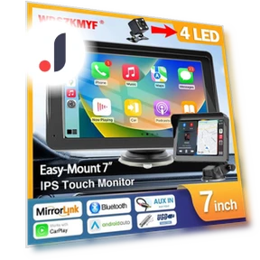 7-inch Wireless CarPlay Android Auto Car Radio Multimedia Video Player — Stereo Receivers, Auto Accessories Home