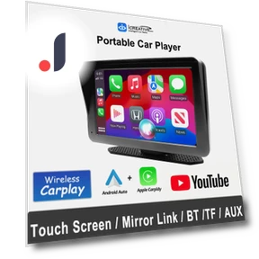 7-inch Wireless Multimedia Player — Stereo Receivers, Auto Accessories Home