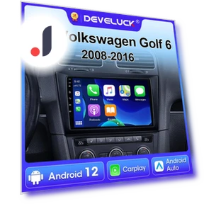 Android 12 Car Radio for Volkswagen VW GOLF 6 — Stereo Receivers, Auto Accessories Home
