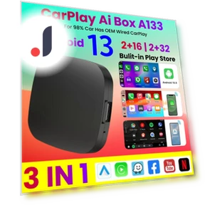 Android 13 Carplay AI Box — Stereo Receivers, Auto Accessories Home