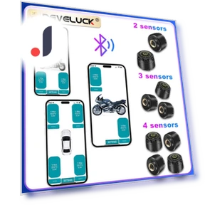 Bluetooth Tire Pressure Monitoring System — TPMS Sensor Replacements, Auto Accessories Home