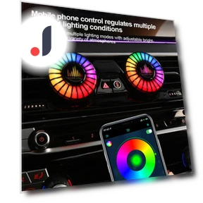 Car LED Sound Controller Air Freshener — Car Air Fresheners, Cars Auto Home