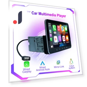 Car Stereo System with Wired Apple CarPlay Android Auto — Stereo Receivers, Auto Accessories Home
