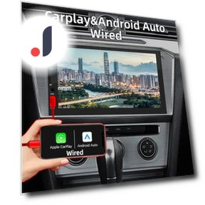 Carplay Android Auto 1 Din Multimedia Player — Stereo Receivers, Auto Launcher