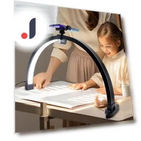 Crescent-shaped Lamp with Touch Control — Curing Lamps, World Auto Parts