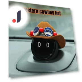 Decorative Car Central Console Ornament — Car Antenna Decorations, Auto Launcher
