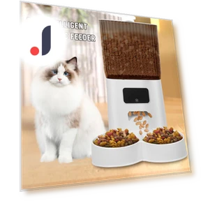 Double Bowl Smart Automatic Pet Feeder — Automatic Feeders, Homeware Essentials