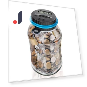 Electronic Digital Piggy Bank with LCD Display — Savings & Piggy Banks, Tooarts