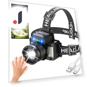 Induction LED Headlamp — Flashlights, paweinuo 03