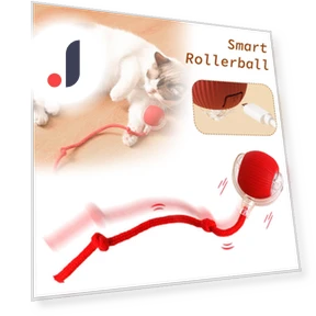 Interactive Cat Toy with Tail — Interactive Animal Companions, Auto Launcher