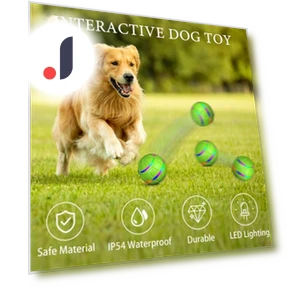 Interactive Dog Toy Ball — Balls, Dainty
