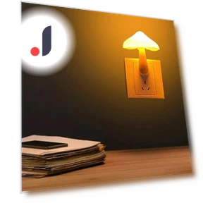 LED Mushroom Night Lights — Night Lights, DC-HOME-3