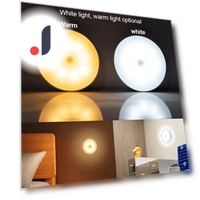 LED Night Light with Smart Human Body Motion Sensor — Night Lights, World Auto Parts