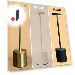 LED Touch Metal Desk Lamp — Desk & Table Lighting, JOHO - CarGear