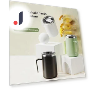 Magnetic Self-Stirring Mug — Beverage Warmers, DC-HOME-4