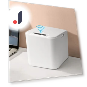 Mini Touch-Sensitive Desktop Trash Can — Waste Baskets, World Auto Parts