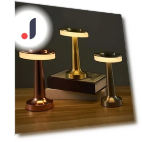 Portable Metal LED Desk Lamp with Touch Sensor — Desk, Auto Accessories Home