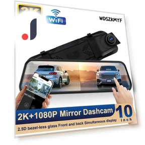 Rear View Mirror Dash Cam — Rearview Cameras for Cars, Auto Accessories Home
