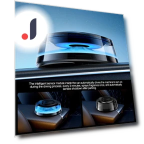 Smart Car Aromatherapy Oil Diffuser with Ambient Light — Chargers, Auto Launcher