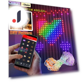 Smart Curtains with LED Lighting — Kids' Décor, Auto Accessories Home