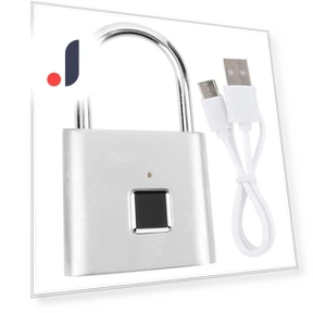 Smart Lock with Fingerprint Scanner — Luggage Locks, TOMTOP JMS