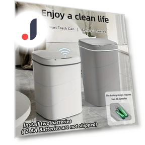 Smart Touchless Trash Bin — Kitchen Cans, World Auto Parts