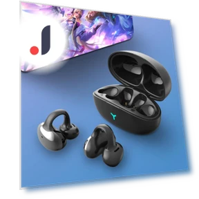 Sports Smart Noise Cancelling Ear Clip — In-Ear Headphones, QUEED