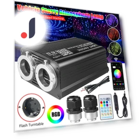 Starry Sky Fiber Optical Smart APP Controller Car Ceiling Light — Light Kit, Auto Accessories Home