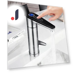 Touch Faucet with Electric Shower — Instant Hot Water Solutions, DC-HOME-4