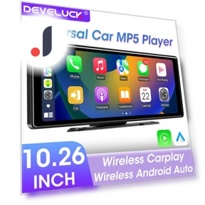 Universal 10.26-inch Wireless Carplay Android Auto MP5 Multimedia Video Player — Stereo Receivers, Auto Accessories Home