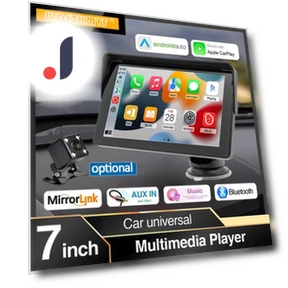 Universal 7-inch Wireless CarPlay Android Auto Car Radio Multimedia Video Player — Stereo Receivers, Auto Accessories Home