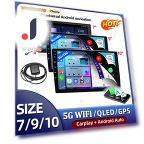Universal Android 13 Car Radio — Stereo Receivers, Auto Accessories Home